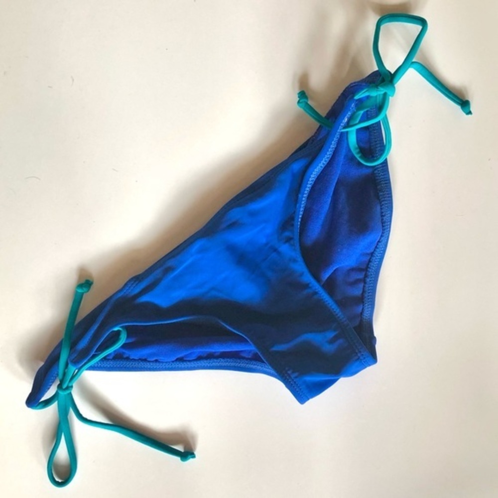 3 for $15— Blue Xhilaration tie-side bikini bottom